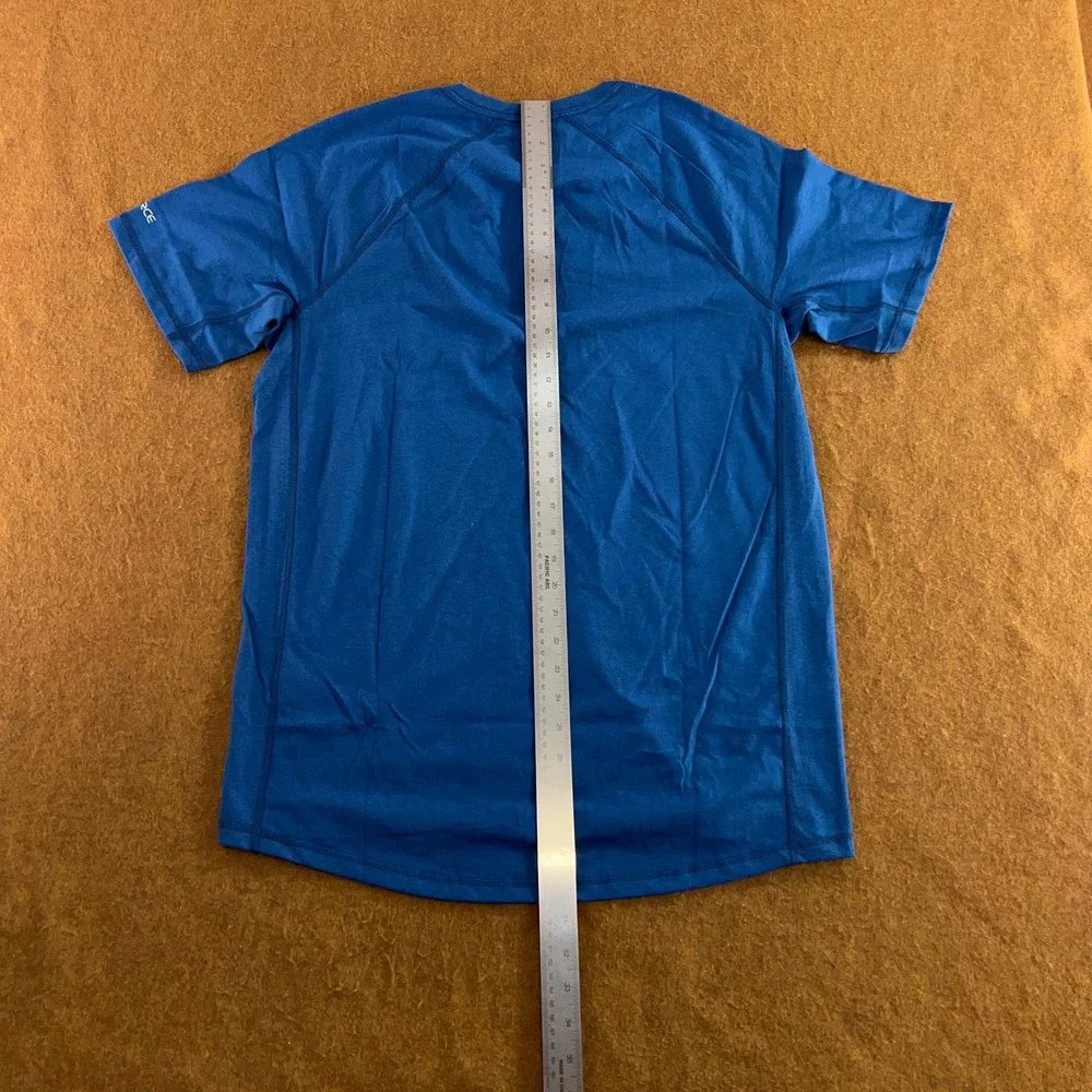 Carhartt Mens Medium Blue Force Relaxed Fit Pocket Short Sleeve T-Shirt NWT